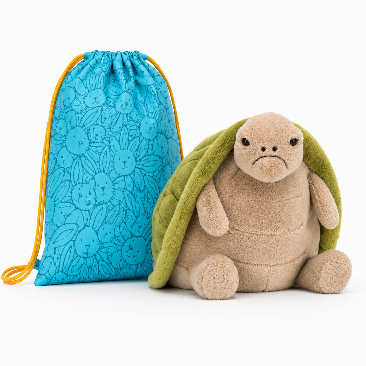 Jellycat Imitation Timmy Turtle Plush Toy with Dust Bag – Soft Cuddly Turtle Teddy Gift