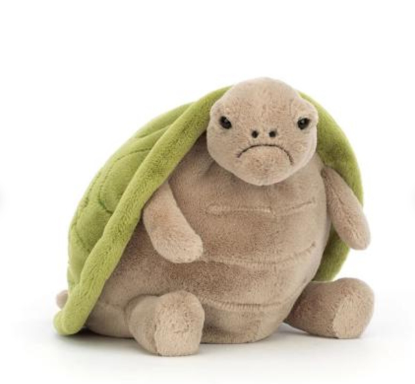 Jellycat Imitation Timmy Turtle Plush Toy with Dust Bag – Soft Cuddly Turtle Teddy Gift