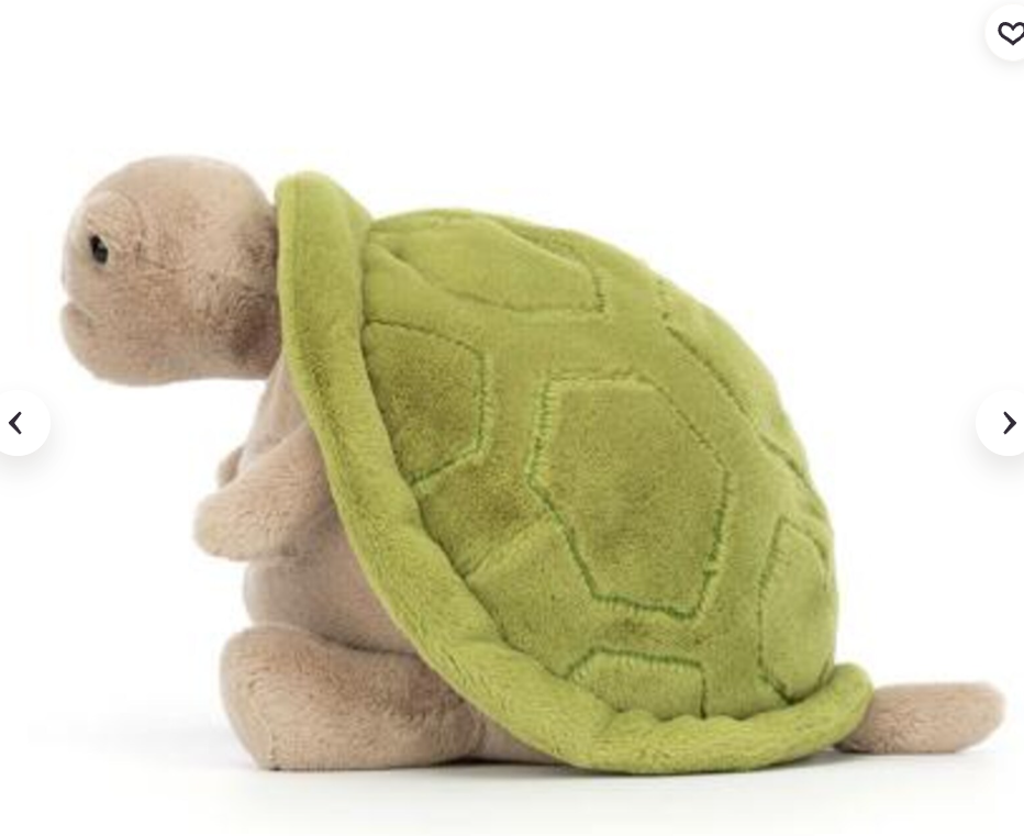 Jellycat Imitation Timmy Turtle Plush Toy with Dust Bag – Soft Cuddly Turtle Teddy Gift